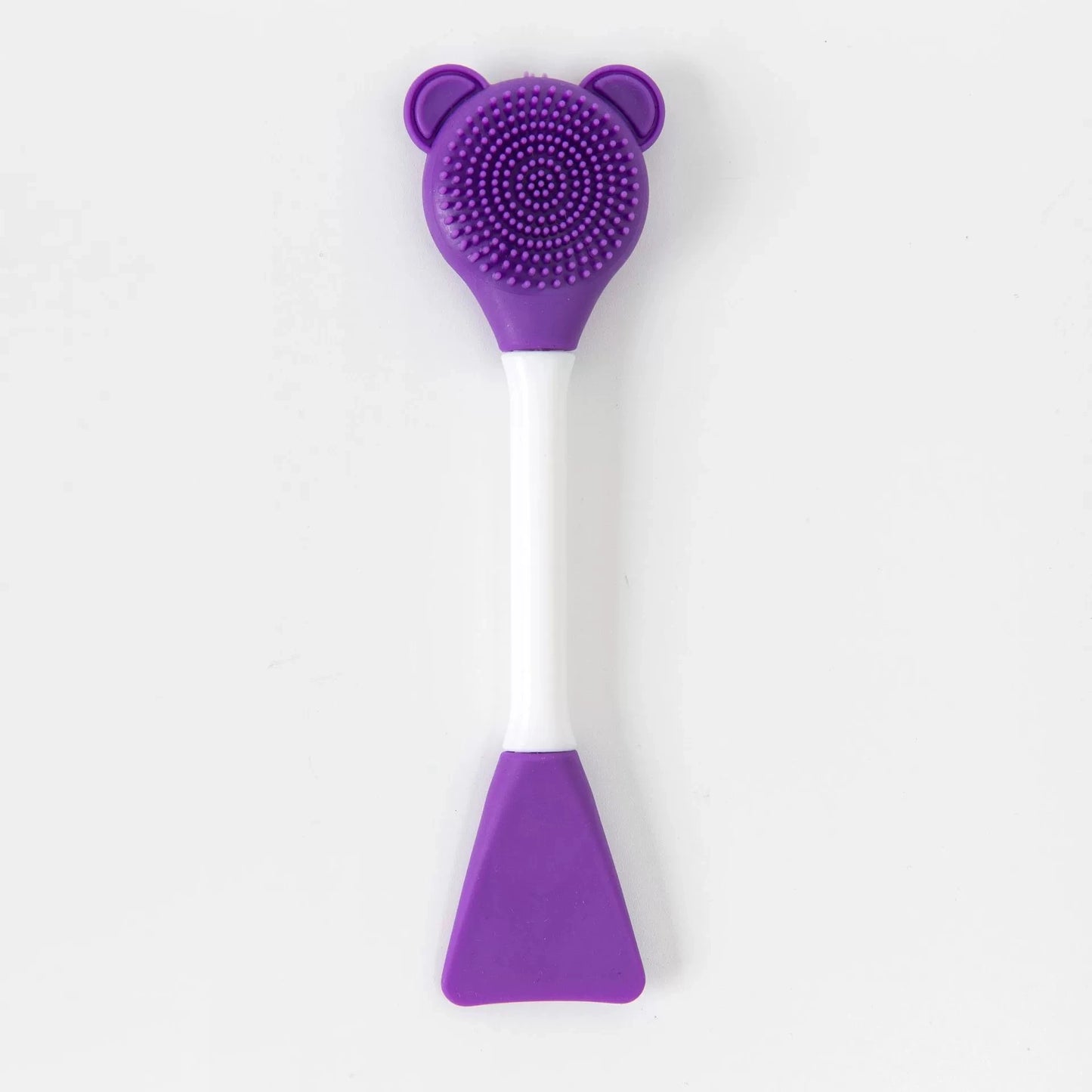 Double-Head Silicone Face Mask Brush & Spatula Applicator
