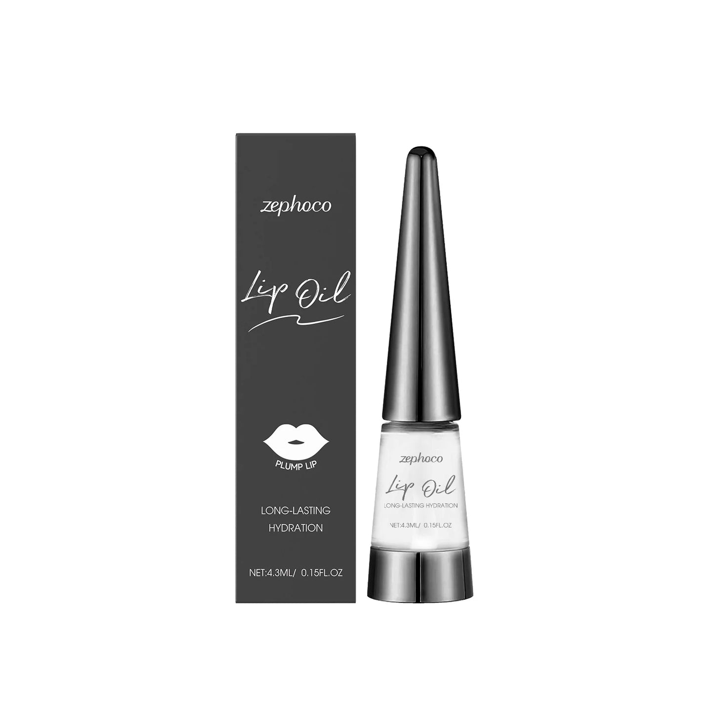 Zephoco Waterproof Nourishing Lip Oil | Hydrating & Plumping