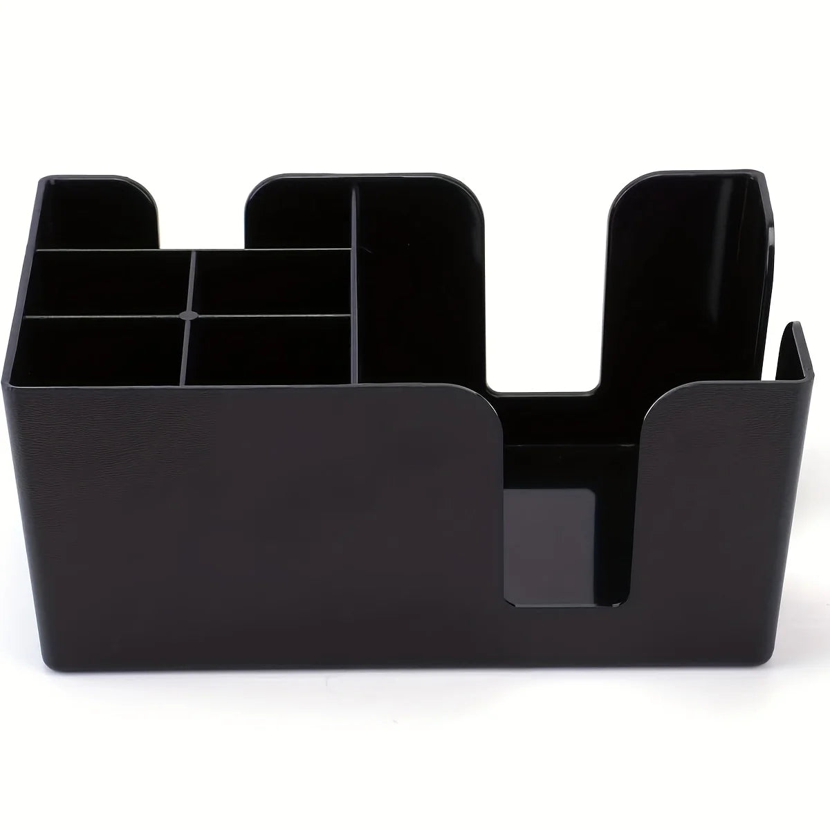 Bar Caddy with 6 Compartments, Barware Caddy, Napkin Dispenser, Plastic Bar Organizer, Heavy Duty Refillable Bar Organizer Peaceful Pleasures Health and Wellness