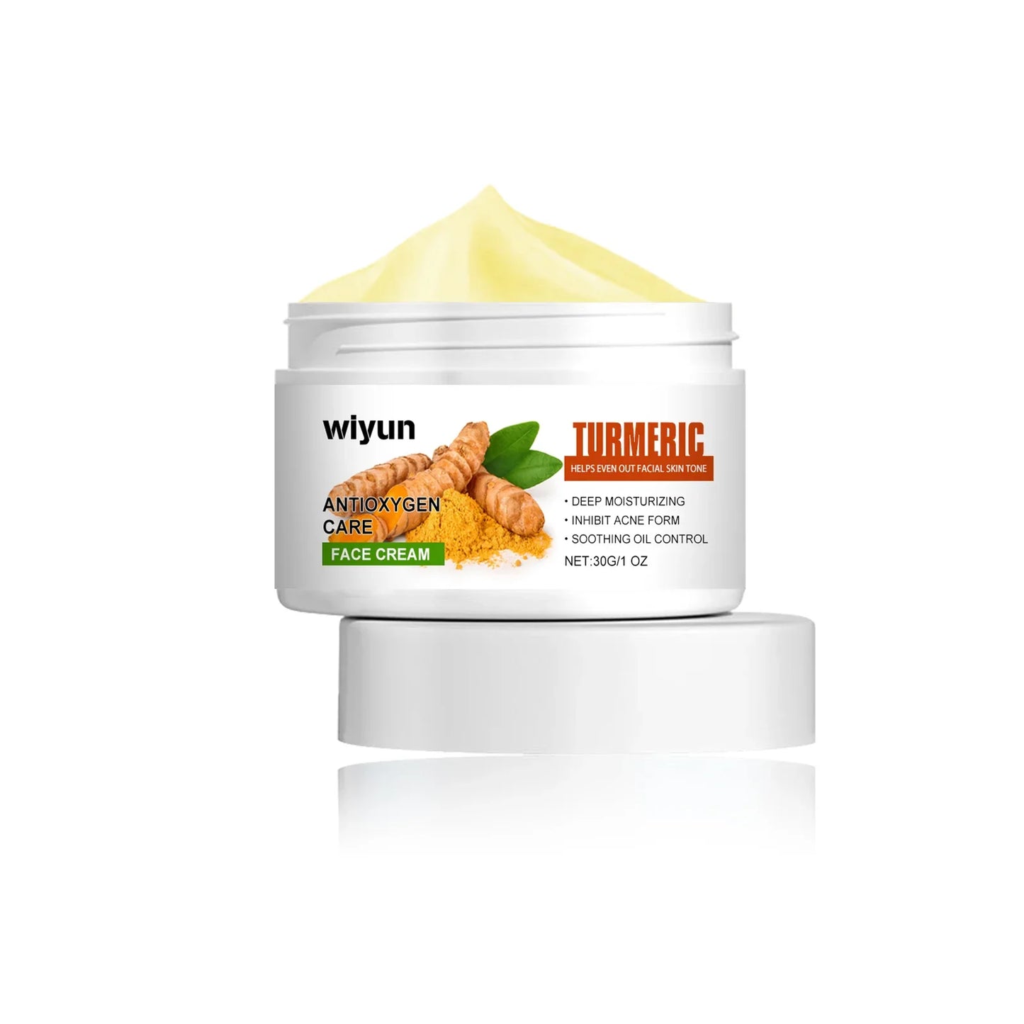 WIYUN Turmeric Face Cream – Brightening Freckle & Acne Repair