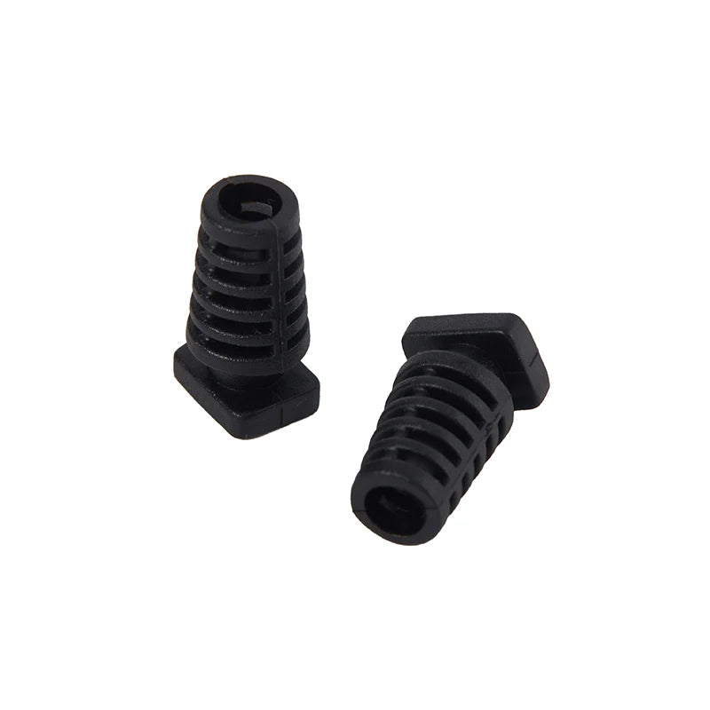 10-Pack 4.1mm Rubber Strain Relief Cord Boot Cable Protectors