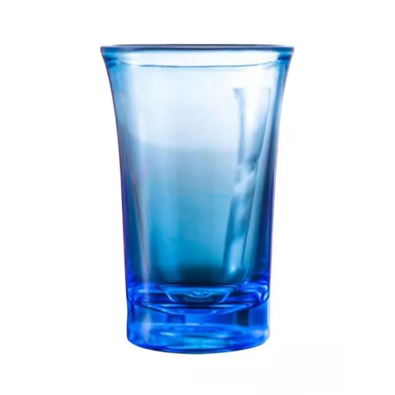Multicolor Reusable Plastic Party Shot Glasses | Fun Cup Set