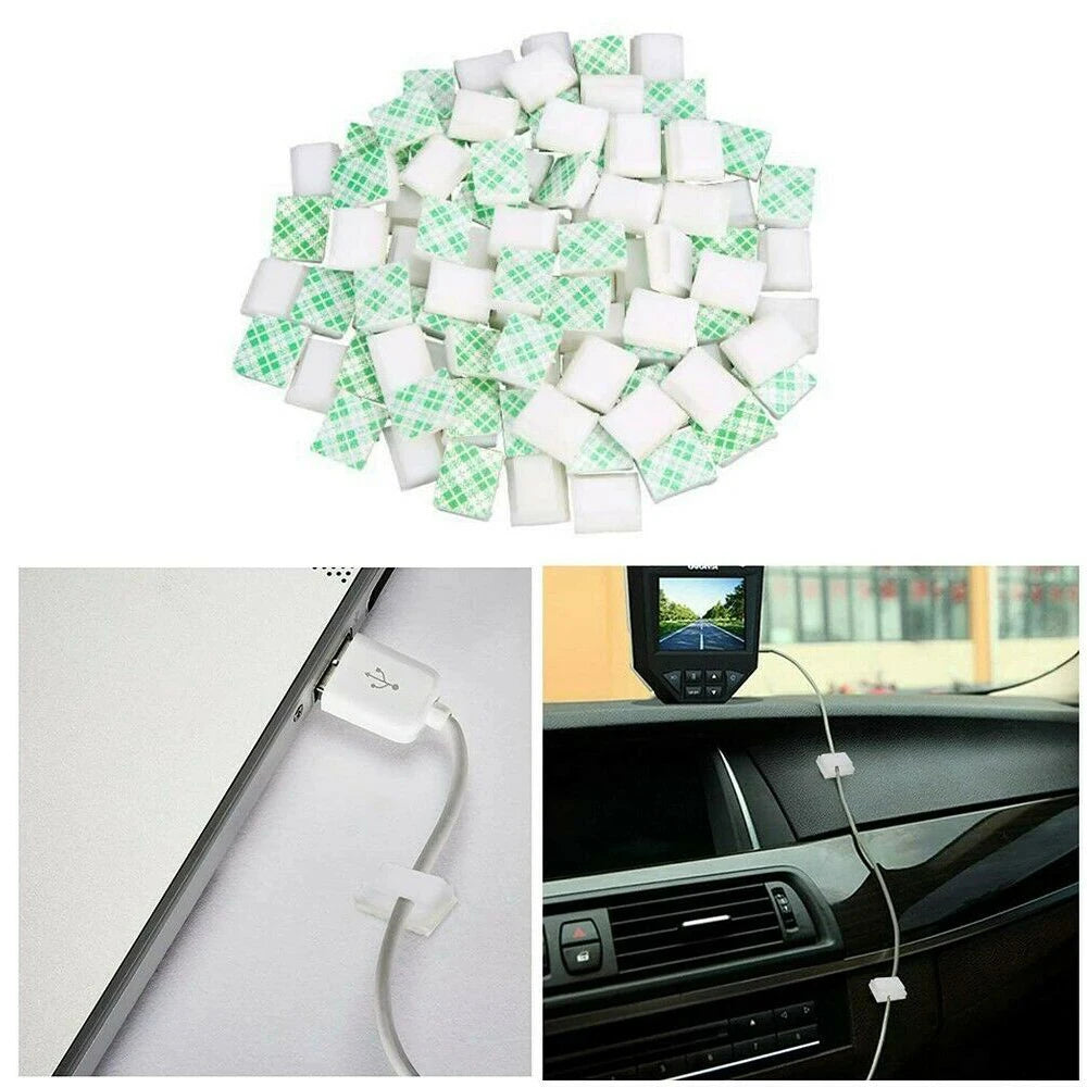 Light Strip Mounting Clips Self Adhesive Led Fasteners Holder Cable