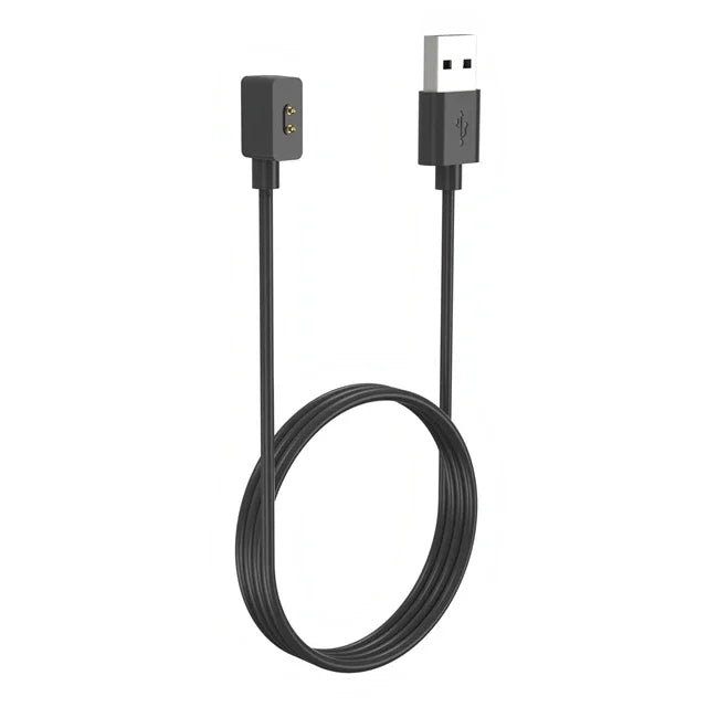 USB Magnetic Charger for Redmi Watch 4/3 & Xiaomi Mi Band 8 Pro Peaceful Pleasures Health and Wellness Black 100CM for Watch 3 Active
