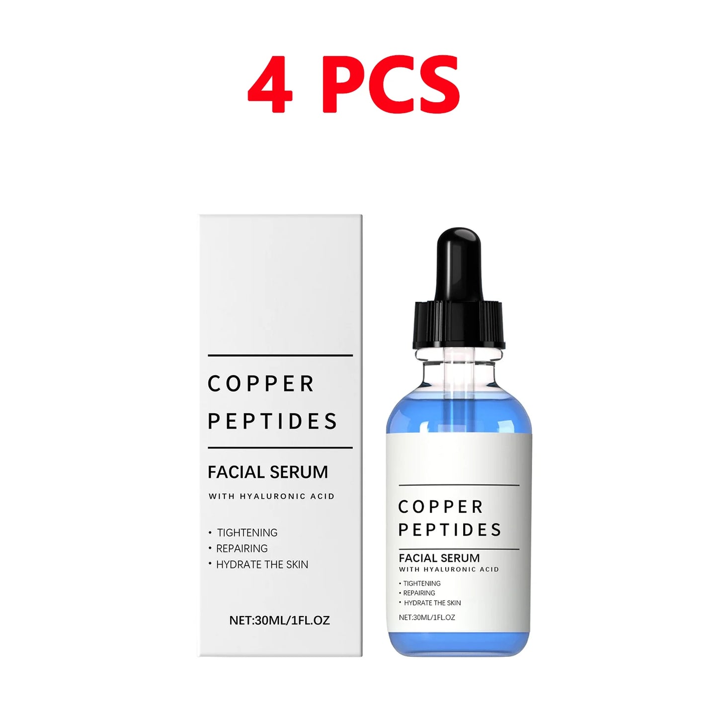 Copper Peptide Anti-Wrinkle Serum | Hyaluronic Acid Essence
