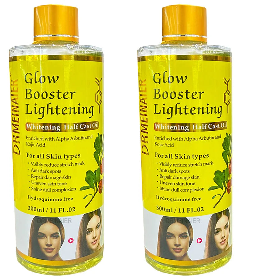 200ml Alpha Arbutin And Kojic Acid Whitening Serum Glow Booster Cast Oil Reduce Stretch Mark And Dark Spots Repair Damage Skin Peaceful Pleasures Health and Wellness 300mlx2 pieces