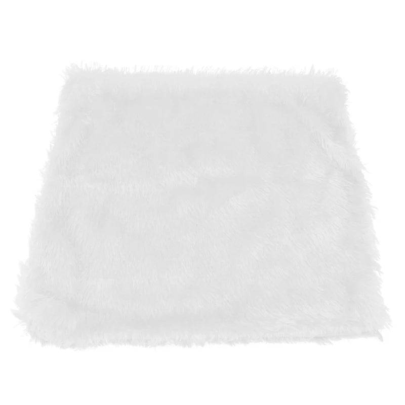 Throw Pillow Cover Short Plush Comfortable and Soft Sofa Decoration Household Products Modern Minimalism Cushion Covers Peaceful Pleasures Health and Wellness White