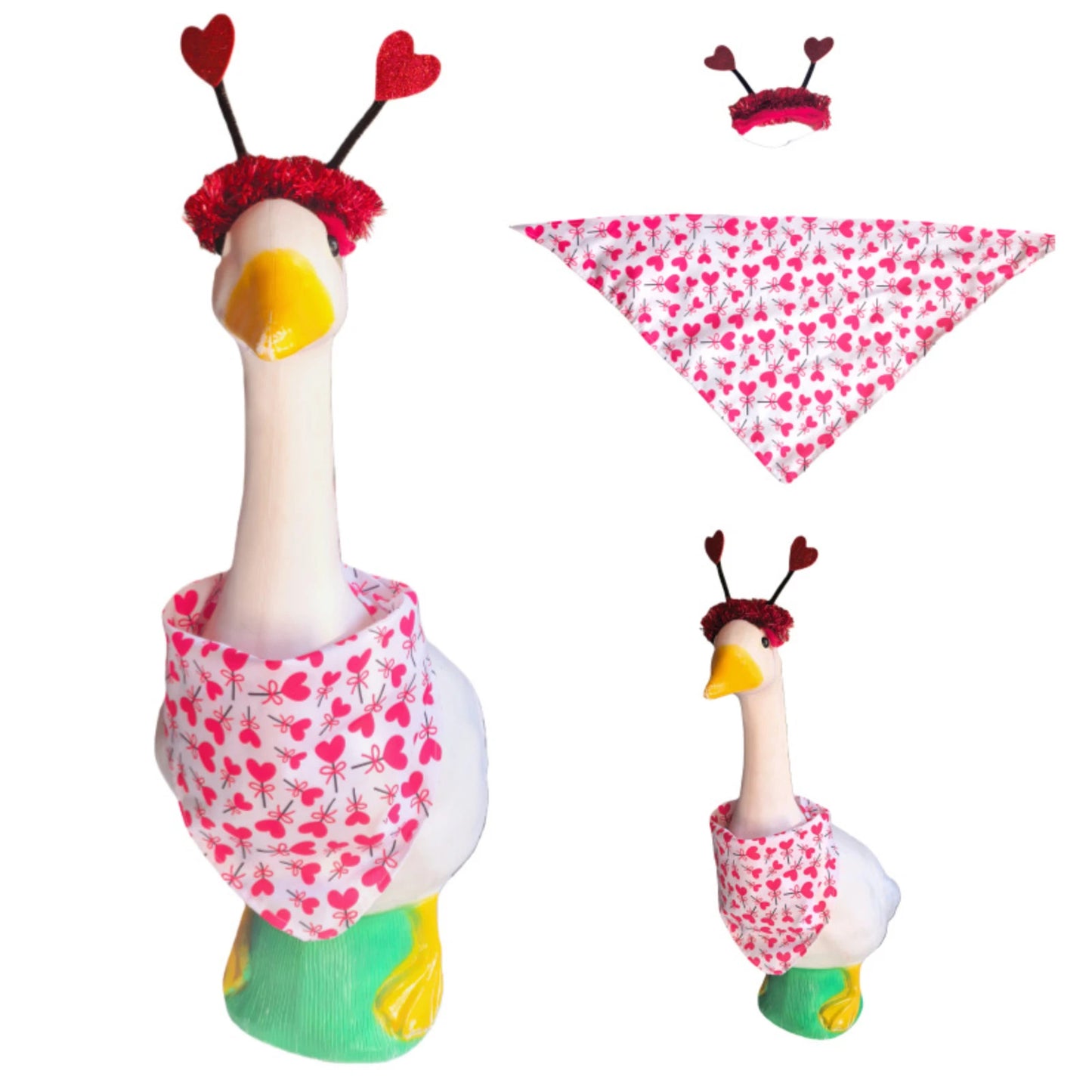Porch Goose Bathrobe Outfit – Cute Goose Statue Costume