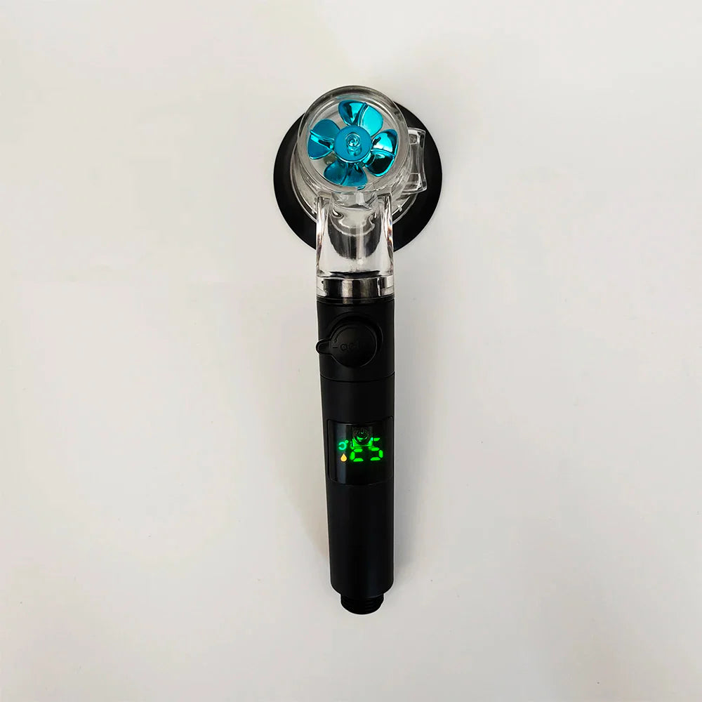 3-Mode High Pressure Turbo Fan Shower Head | Water Saving
