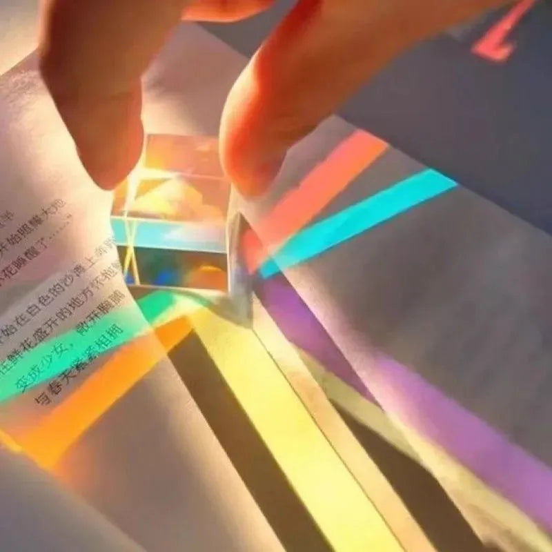 Dichroic X-Cube Crystal Prism – Trichroic Spectrum Splitter