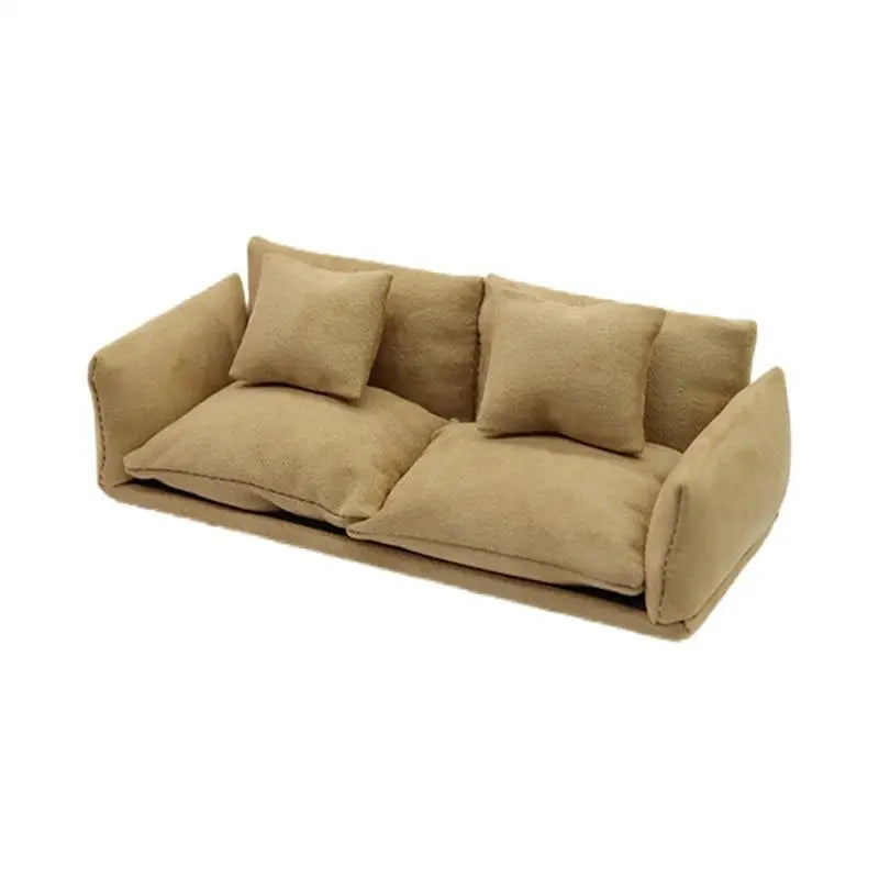 1/12 Scale Miniature Dollhouse Sofa Couch | DIY Room Decor