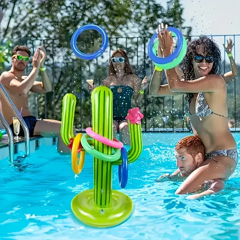 Inflatable Cactus Set – Pool & Beach Party Toys | Summer Fun