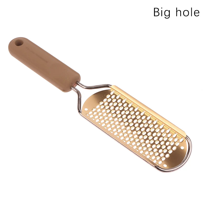 304 Stainless Foot File Callus Remover Tool for Dead Skin Removal Home Pedicure Tools Foot Rasp Smooth Soft Feet Grater Scraper Peaceful Pleasures Health and Wellness A2