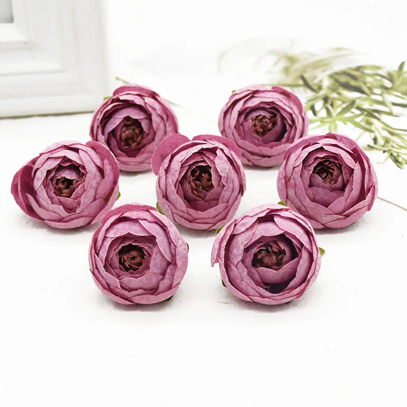 Silk Rose Tea Bud Artificial Flowers – Wedding & Home Decor