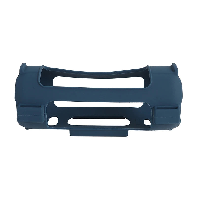 Solid Color Silicone Case For JBL Grip Speakers Anti-Scratch Dust-Proof And Shockproof Protective Sleeve With Shoulder Strap Peaceful Pleasures Health and Wellness Blue