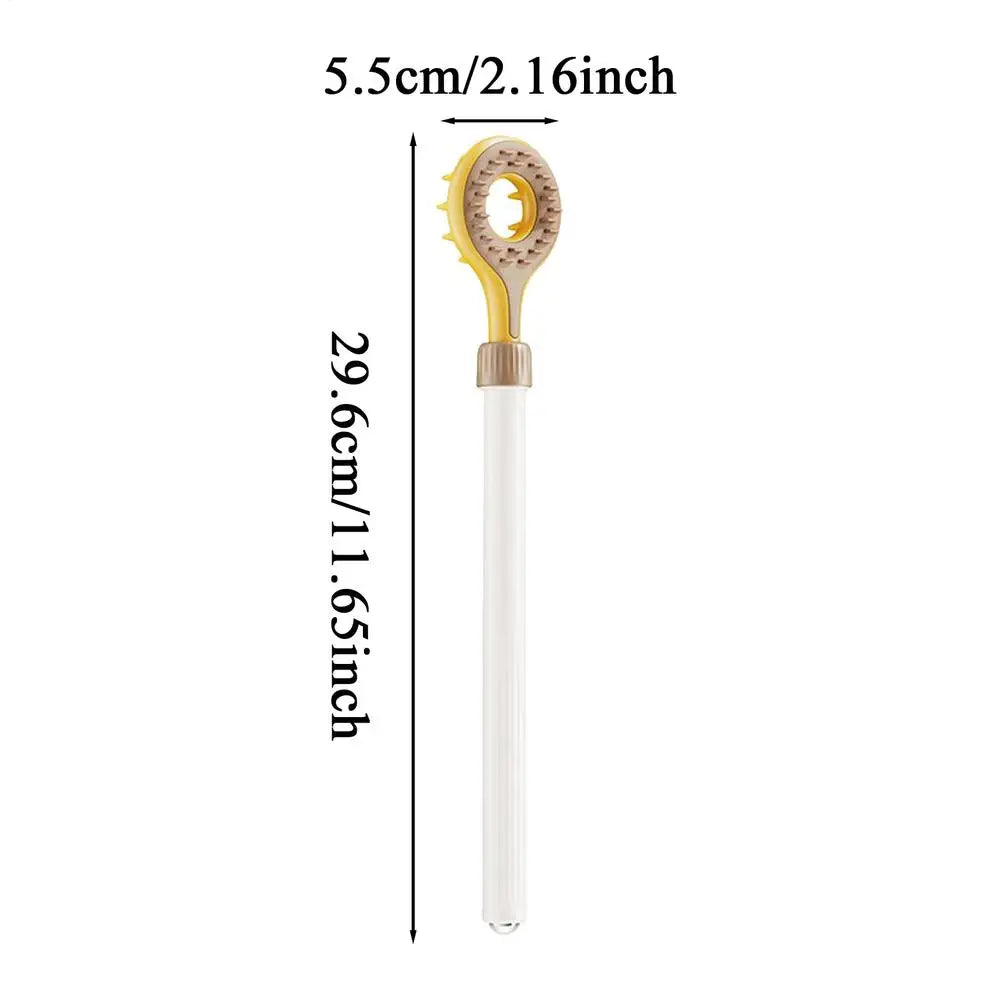 Retractable Double-Sided Back Scratcher & Shower Scrubber