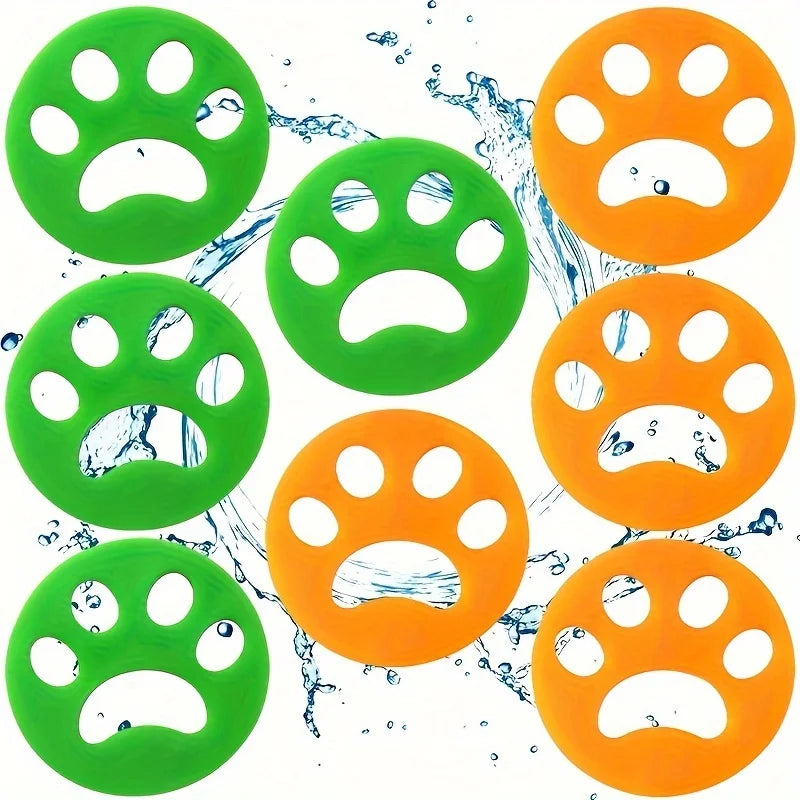 Silicone Pet Hair Remover for Laundry – 4-Pack Reusable