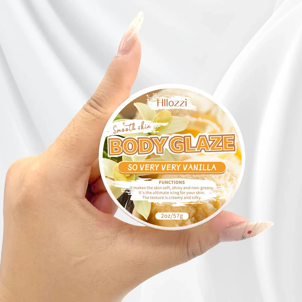 Vanilla Body Glaze – Moisturizing Face & Body Nourishing Cream