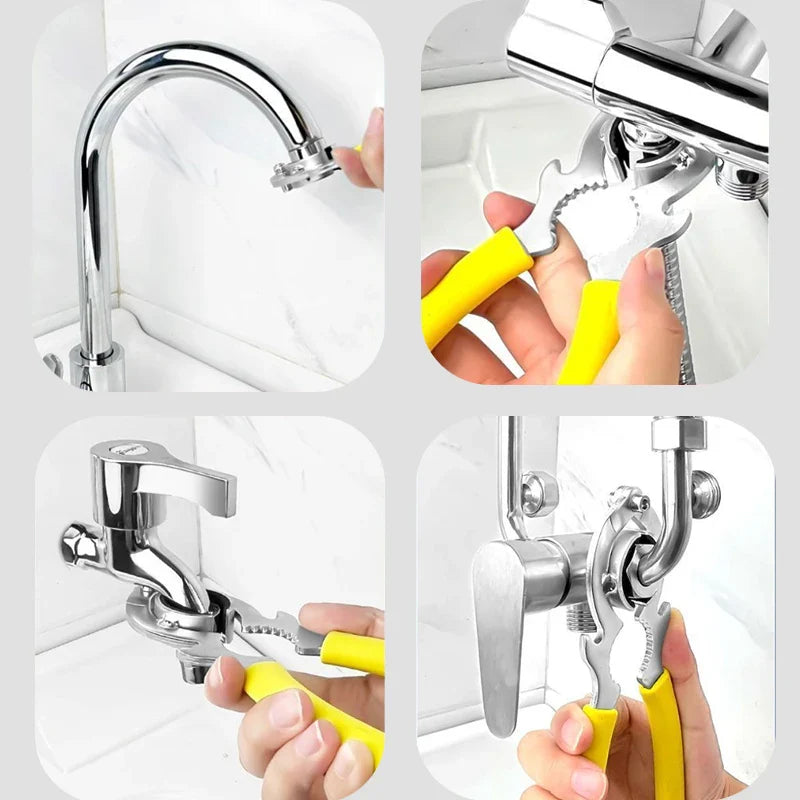 3-in-1 Faucet Aerator Removal Wrench, Pliers & Bottle Opener