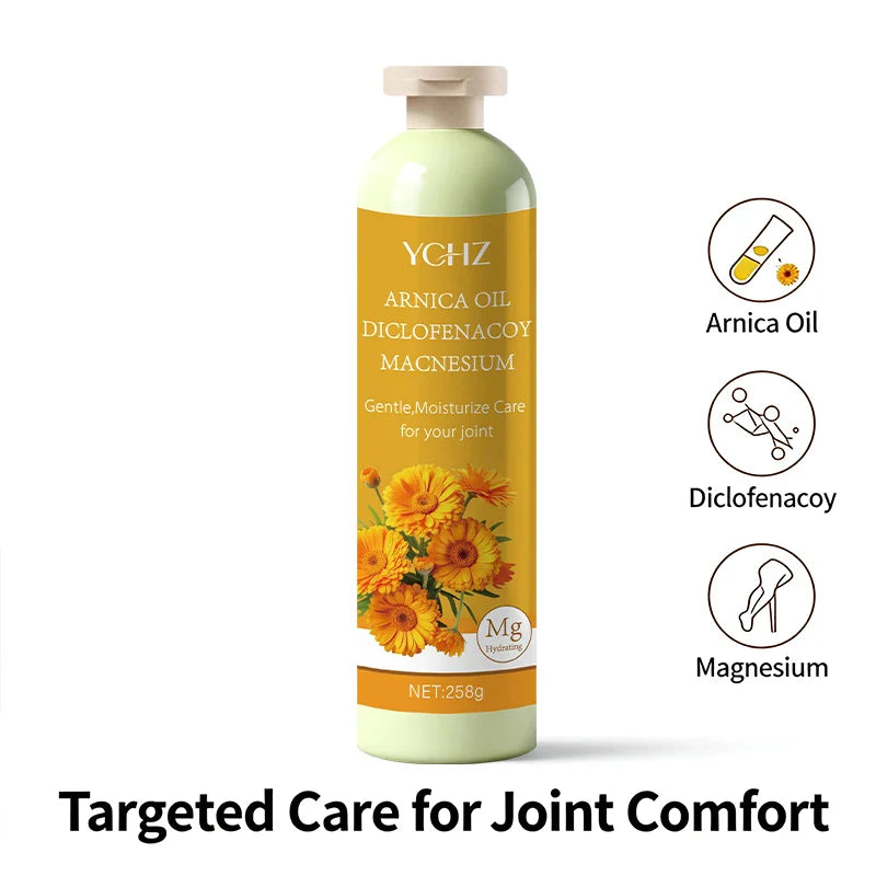 Calendula Magnesium Massage Cream – Cooling Body Moisturizer