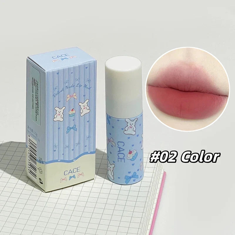 CACE Velvet Matte Liquid Lipstick | Waterproof Nude Lip Tint