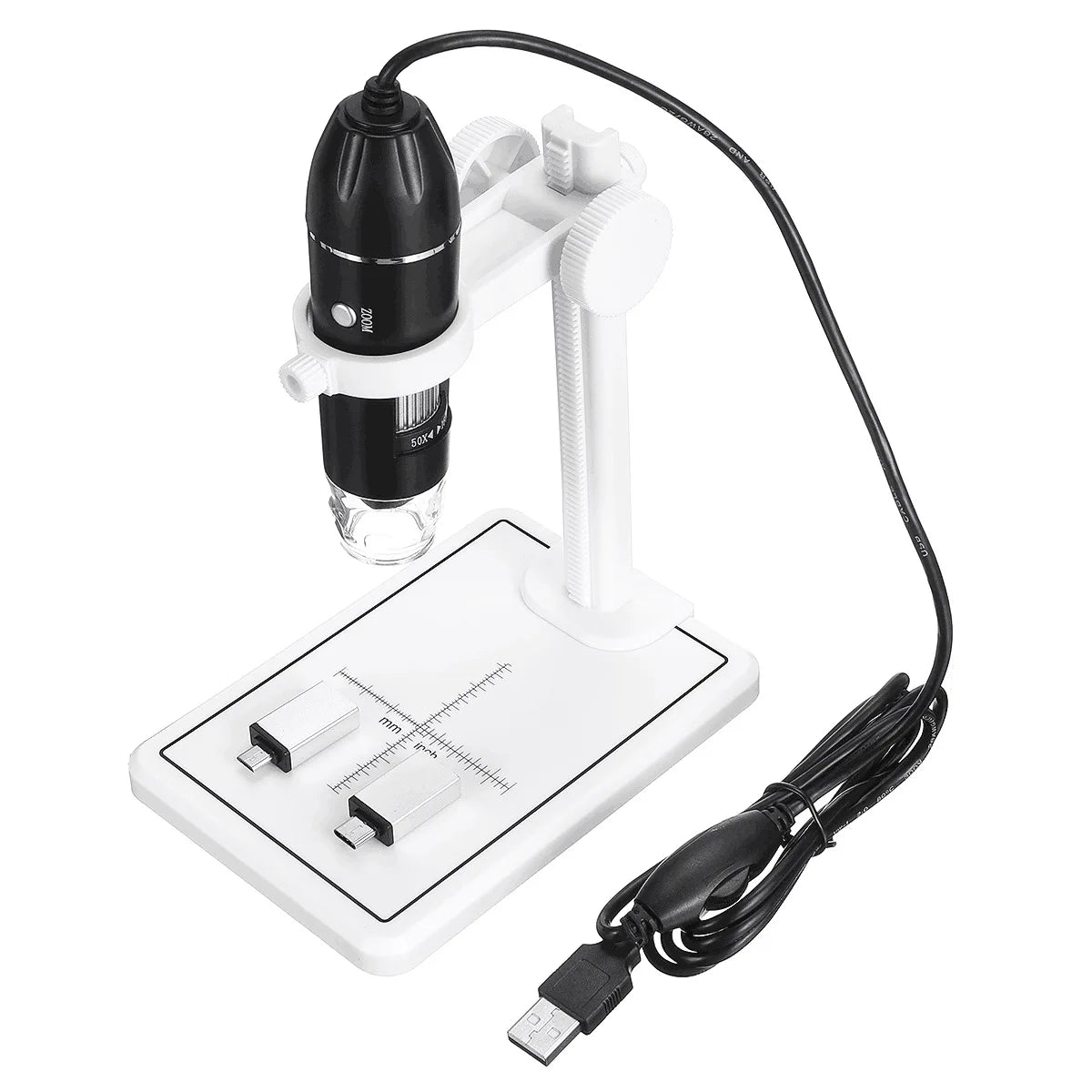 1600X Maintenance Electron Microscope Handheld Magnifier Beauty Medical Digital Microscope Peaceful Pleasures Health and Wellness