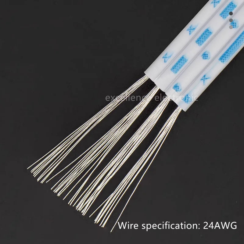 5PCS Blue White XH 2.54mm Pitch Connector Cable XH2.54 Plug Line Length 10/20/30CM 2P/3P/4P/5P/6P/7P/8P/9P/10P/12P 2468-24AWG Peaceful Pleasures Health and Wellness