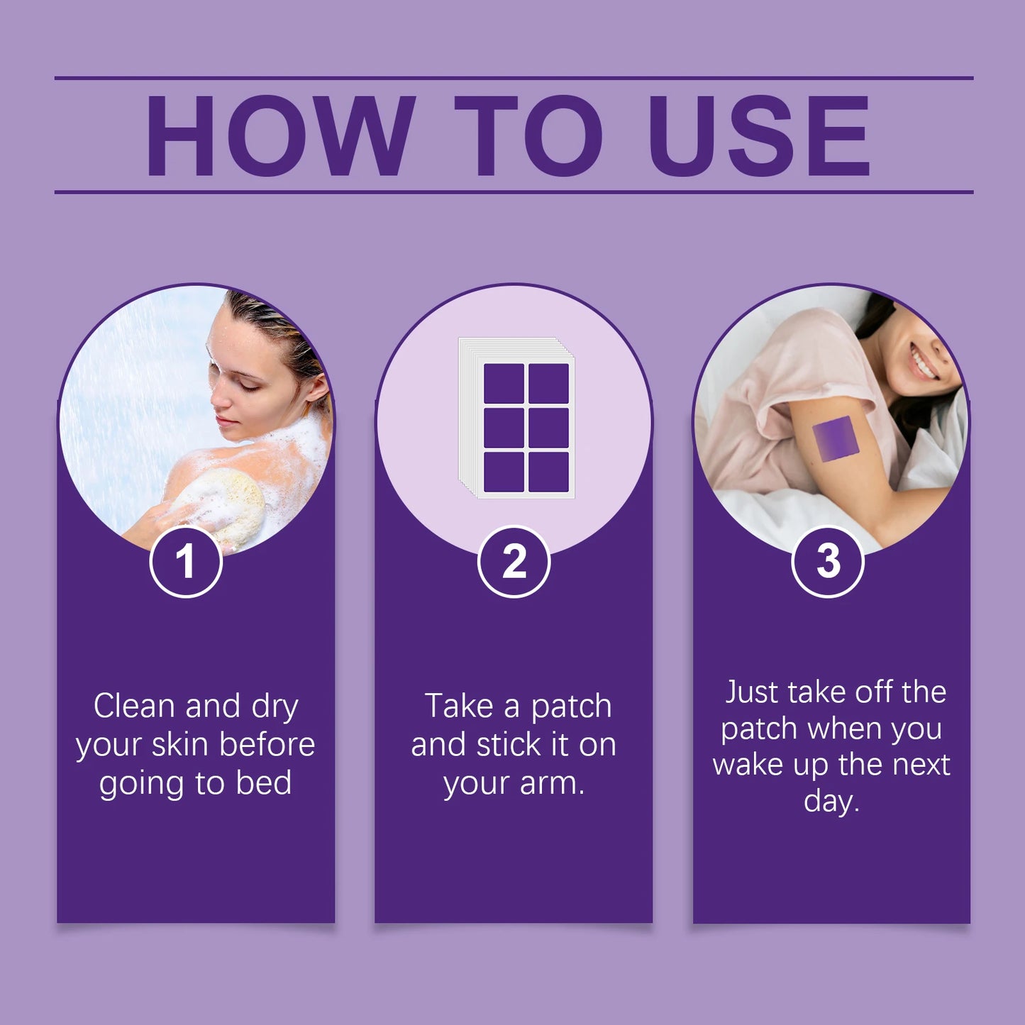Plant Sleep Patches – Nighttime Relaxation & Restful Sleep