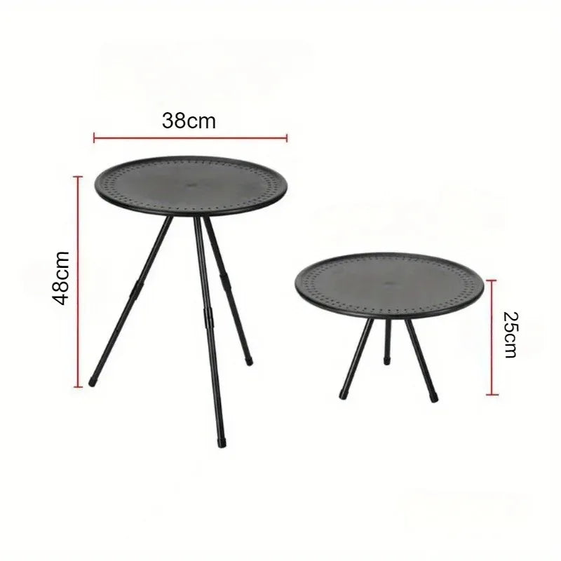 Outdoor Aluminum Alloy Folding Table Lightweight Coffee Portable