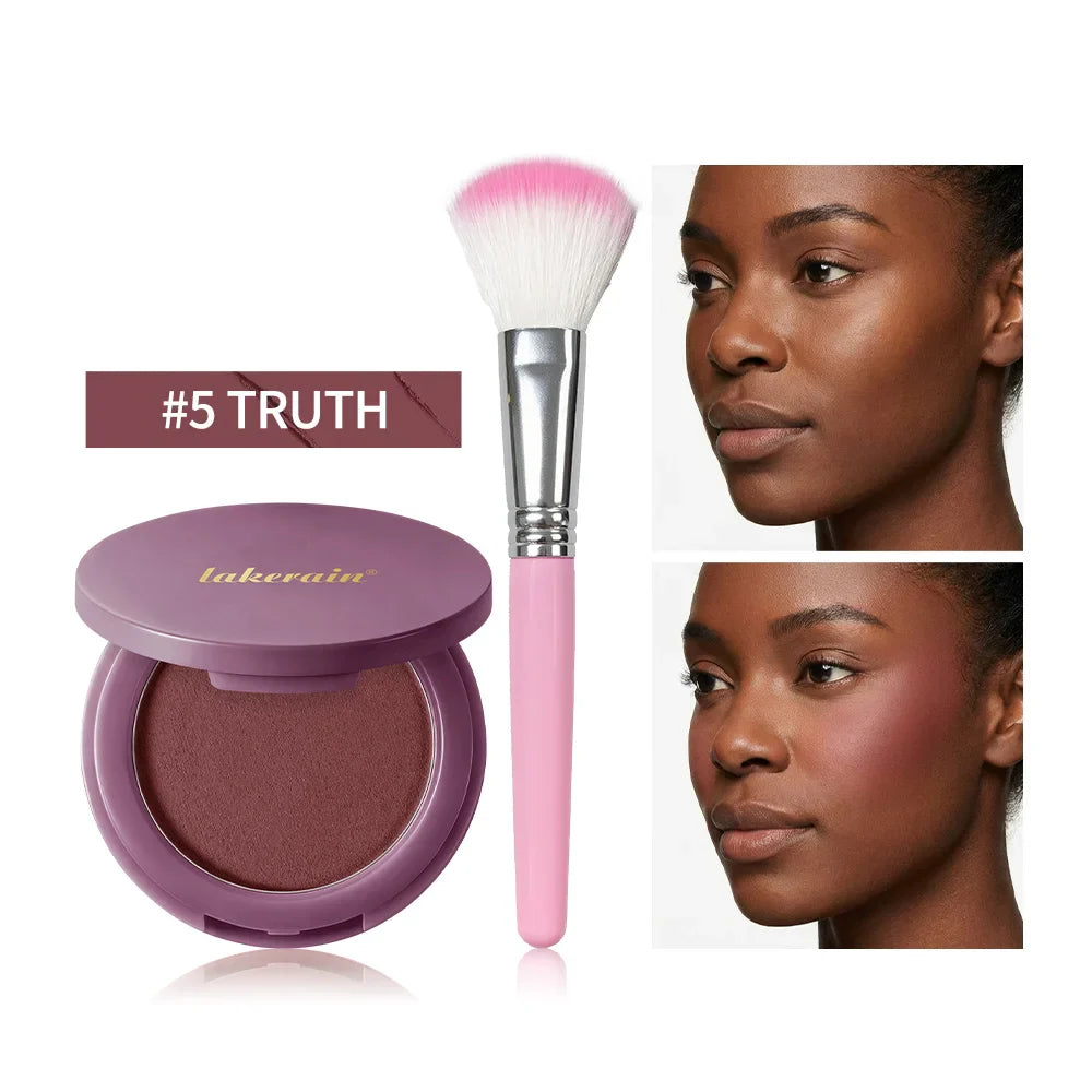 Soft Poke Matte Bouncy Blush & Brush – Korean Face Makeup