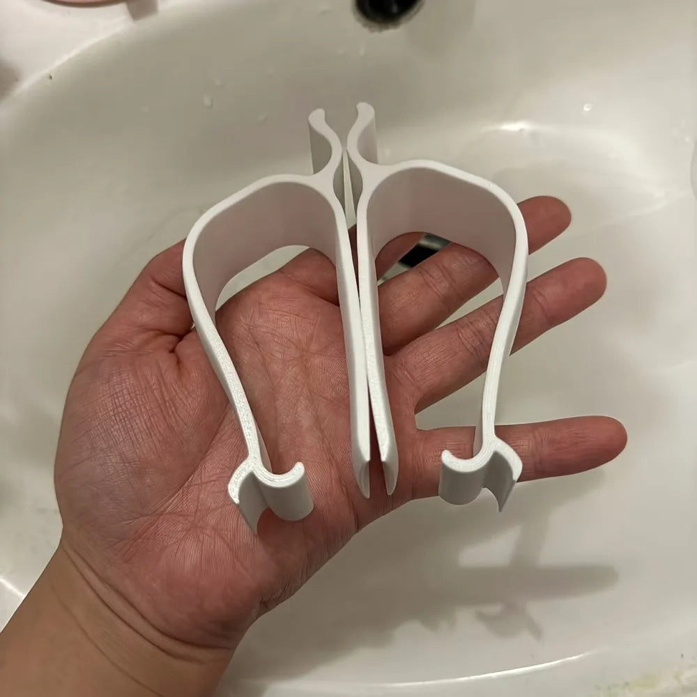 2-Pack Toilet Seat Stabilizer – Non-Slip Alignment Fix