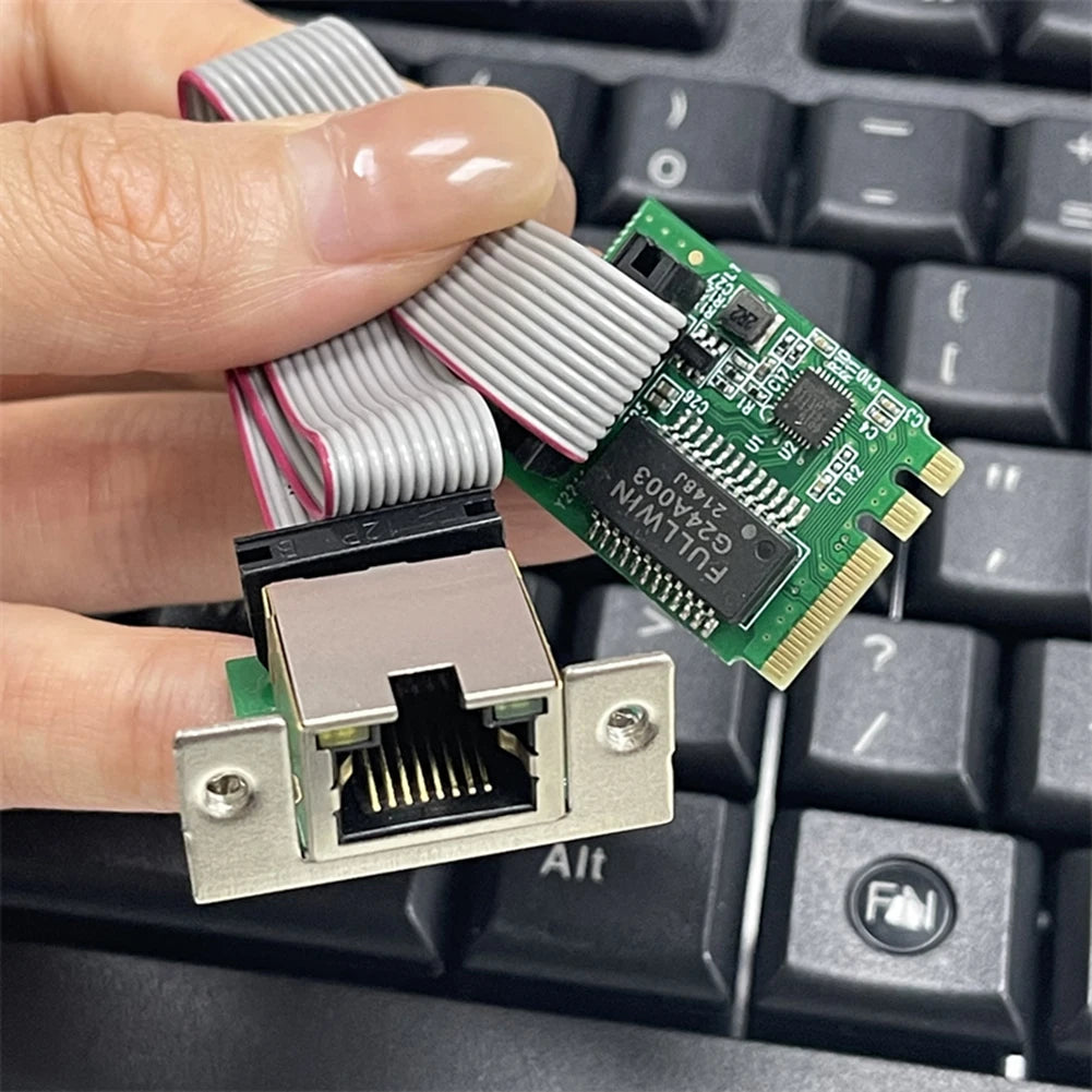 M.2 A+E KEY 2.5G Ethernet LAN Card – Gigabit Network Adapter Peaceful Pleasures Health and Wellness