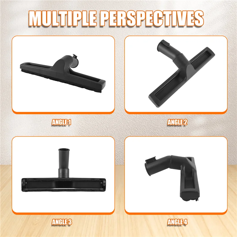 A36T-35Mm ABS Dust Dirt Vacuum Cleaner Replacement Head Nozzle Suction Fit For Vacuum Articulating Floor Accessories Tool Peaceful Pleasures Health and Wellness