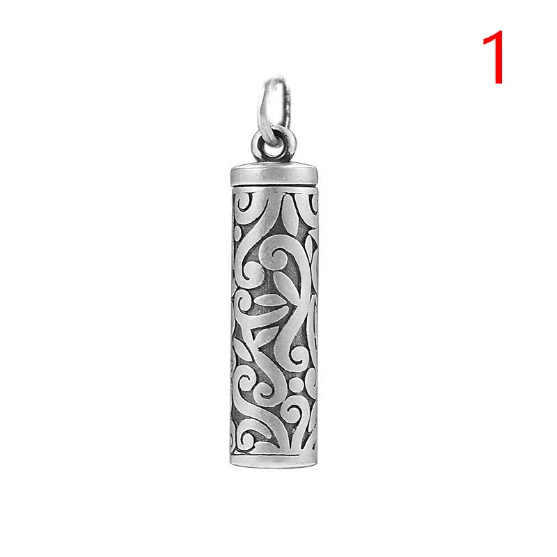 Pill Box Stainless Steel Sealed Capsule Waterproof Camping Firstaid Pendant Travel Outdoor Portable Case Organizer Peaceful Pleasures Health and Wellness N1