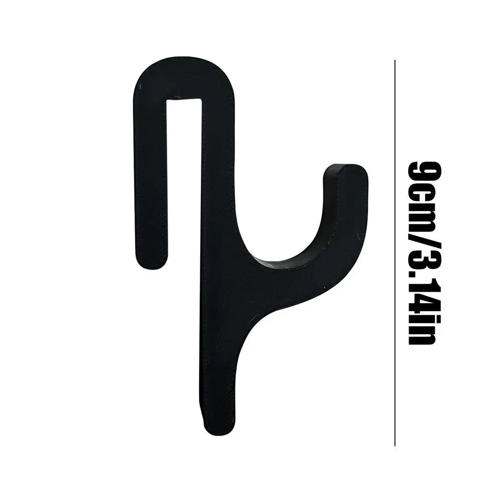 Clamp-On Shower Door Hook | No-Drill Towel & Robe Hanger