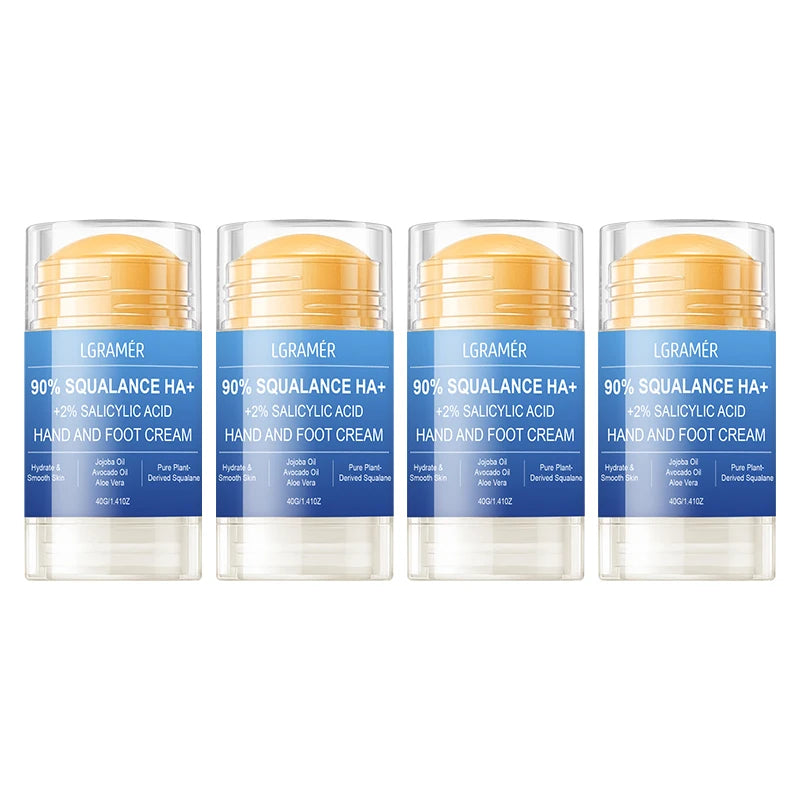 Squalane & Salicylic Acid Hand & Foot Cream for Dry Skin