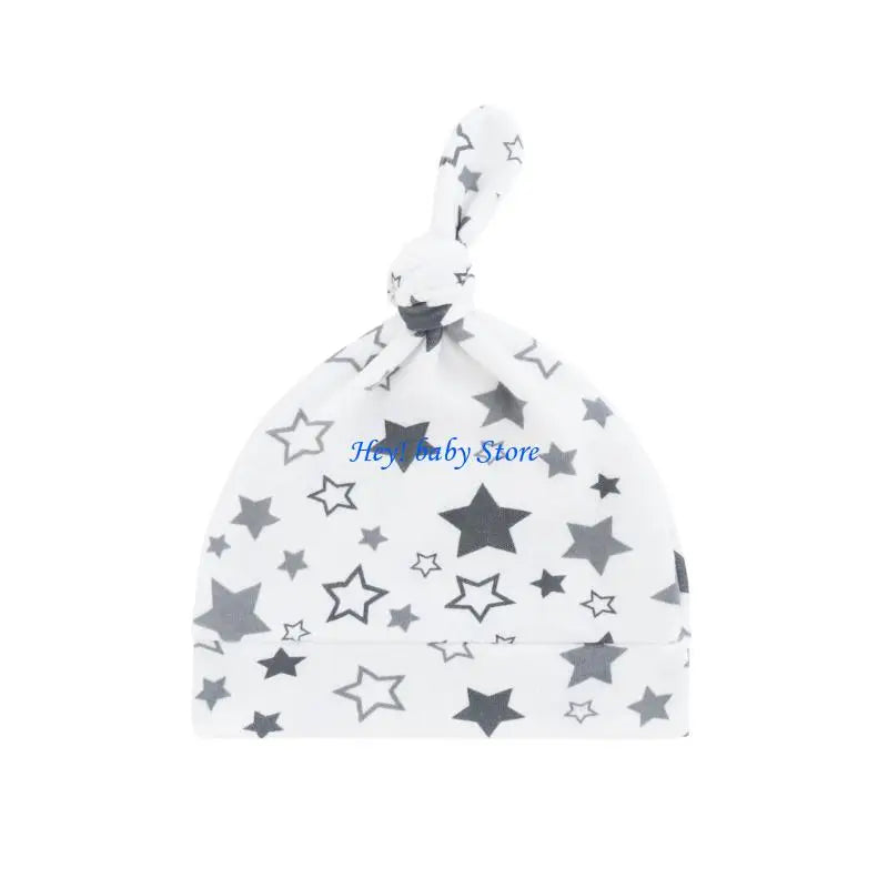 Soft Cotton Knotted Baby Hat – Newborns & Infants 0–24M