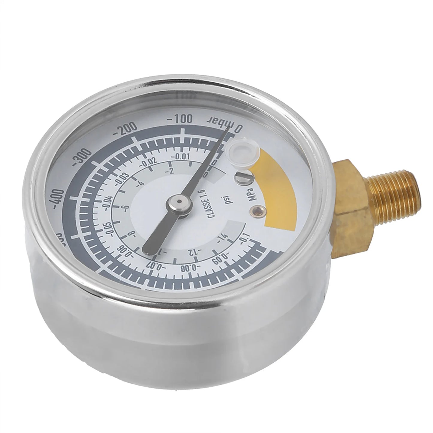 Vacuum Gauge NPT1/8in Pressure Gauge Pressure Gauge Accurate Air Gauge Instrument for Vacuum Pump 0‑14psi NPT 1/8in Connector Peaceful Pleasures Health and Wellness