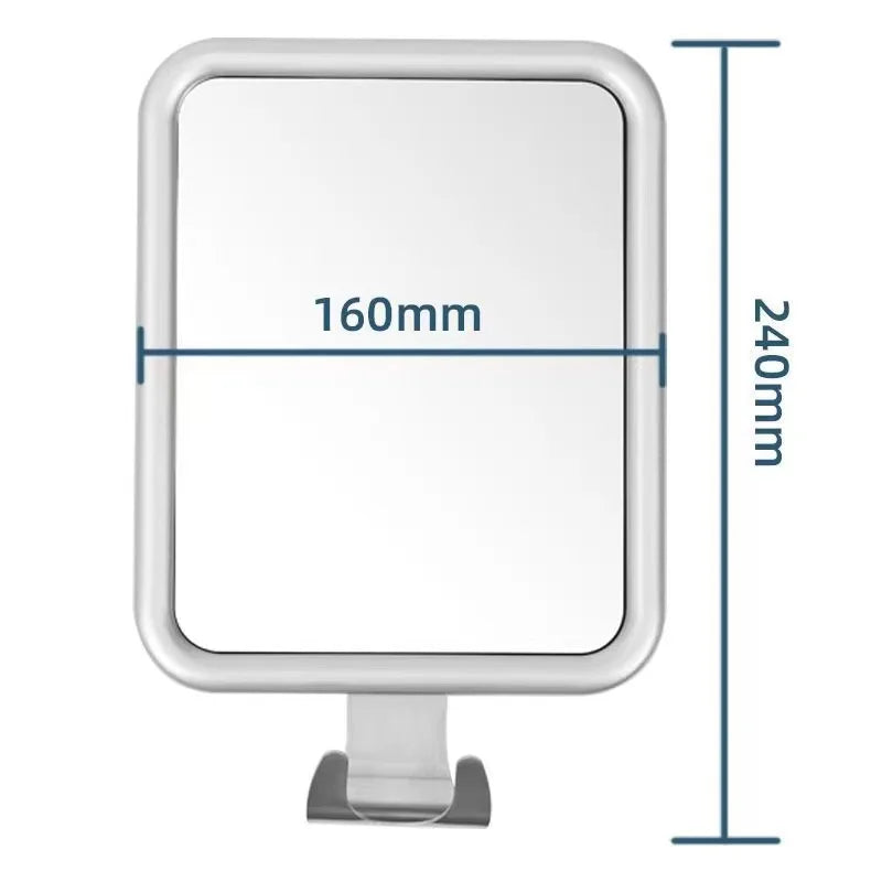Fogless Shower Mirror – Anti-Fog Suction Cup Shaving Mirror