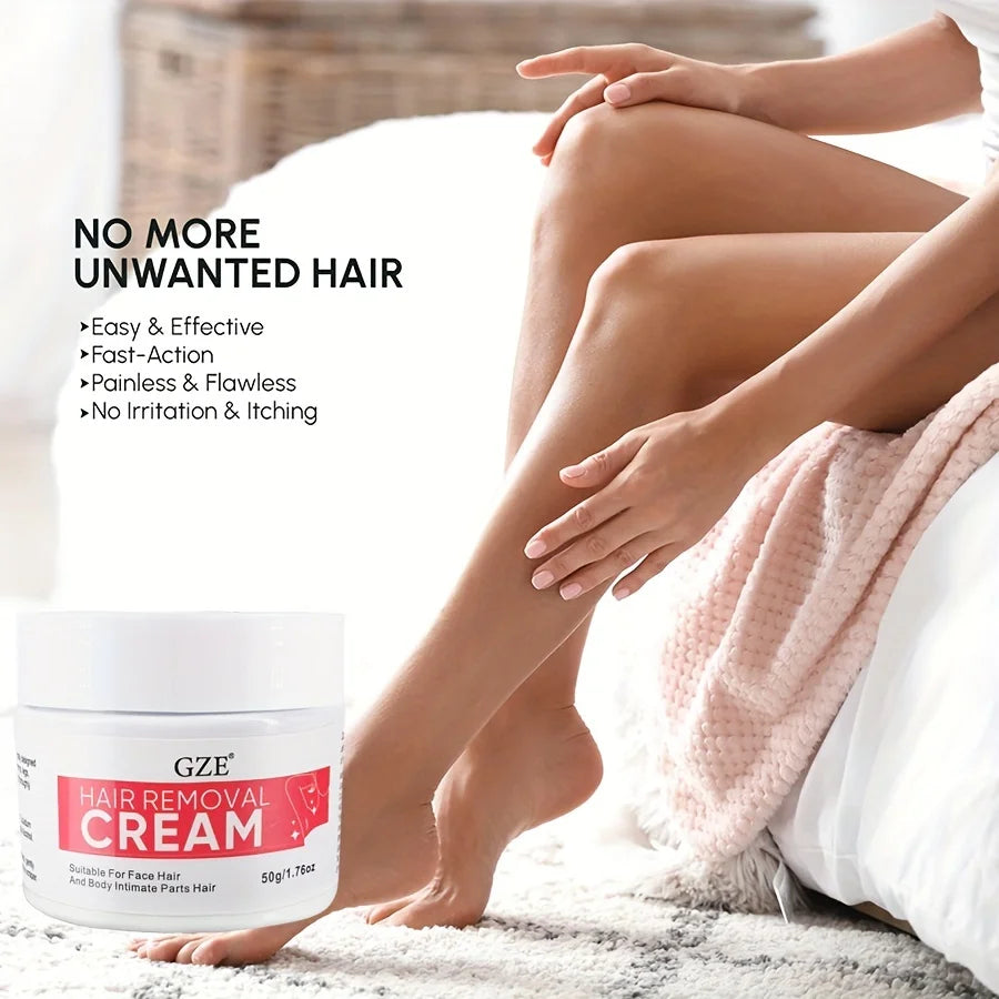 GZE Hair Removal Cream Women – Sensitive Bikini & Pubic Area
