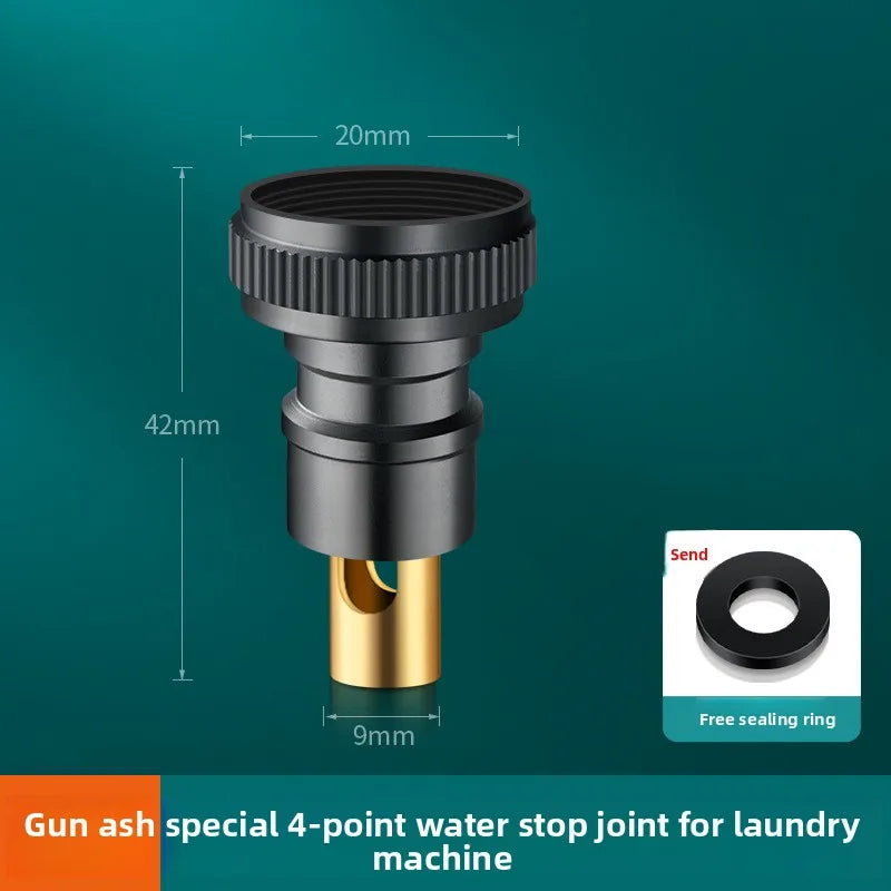 3/4" & 1/2" Thread Faucet Hose Tap Water Quick Connector