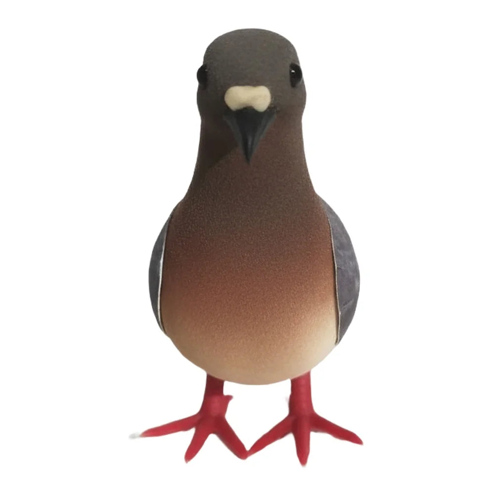 Lifelike Simulation Foam Pigeon Model Home Garden Decor Artificial