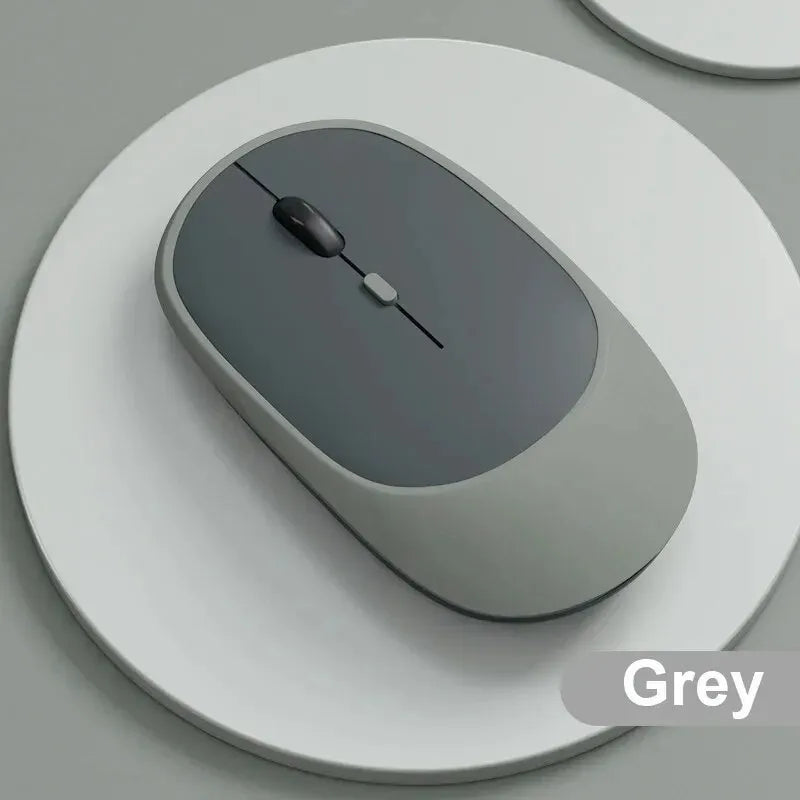 2.4Gh Wireless Gaming Mouse Dual Modes Bluetooth Ultra-Low Power Consumption,Compatible With PC Mac Computers Laptops Mute Peaceful Pleasures Health and Wellness SB138GR-B