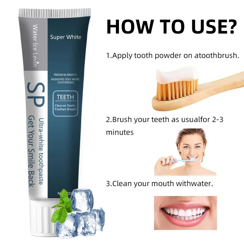 SP Probiotic Whitening Toothpaste | Fresh Breath & Gum Care Whitening Toothpaste Peaceful Pleasures Health and Wellness