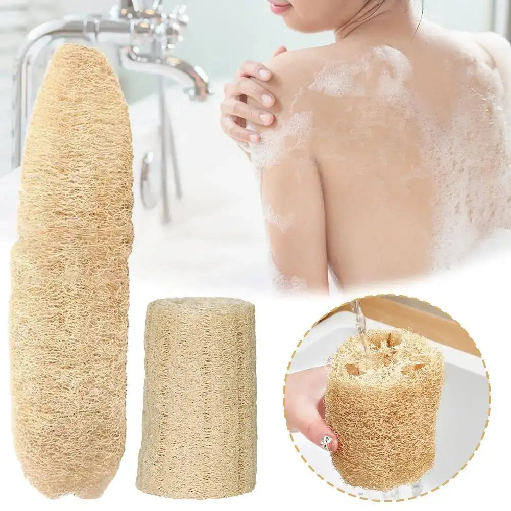 Natural Loofah Exfoliating Body Scrubber – Organic Luffa Sponge Peaceful Pleasures Health and Wellness