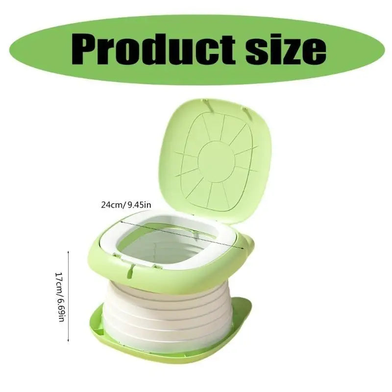 3-in-1 Foldable Baby Potty Training Chair | Portable Travel Toilet