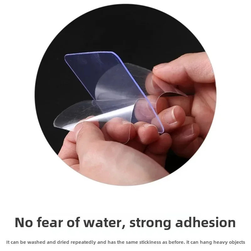 Nano Double-Sided Tape Squares – Reusable, Waterproof, No Trace