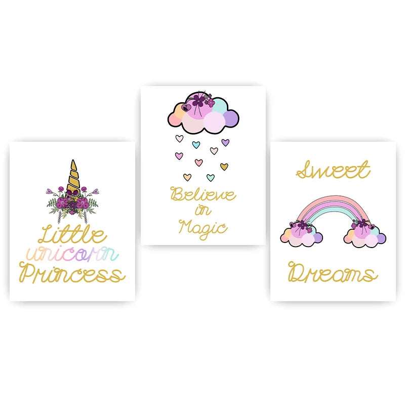 Nursery Inspirational Quotes Wall Art, Rainbow Canvas Painting, Minimalist Aesthetic Poster Print for Baby Kids Bedroom Decor Peaceful Pleasures Health and Wellness 01 20x25cm No Frame China Mainland