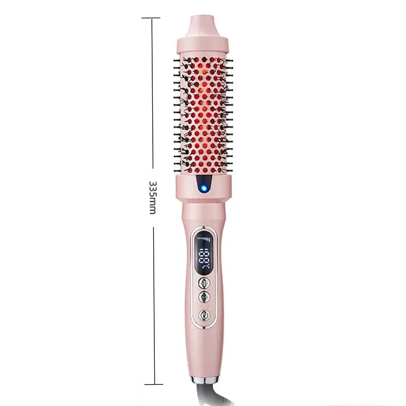 Infrared PTC expandable hair curling iron with dual voltage electric negative ion technology and 6 temperature settings Peaceful Pleasures Health and Wellness