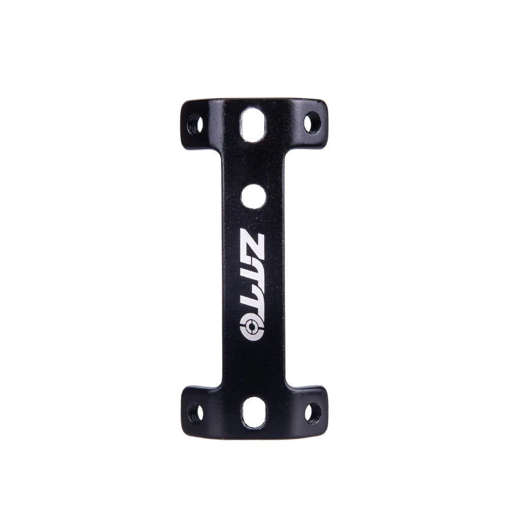 ZTTO Aluminum Double Head Bike Bottle Cage Extender MTB Bottle Cage Extender Peaceful Pleasures Health and Wellness Black